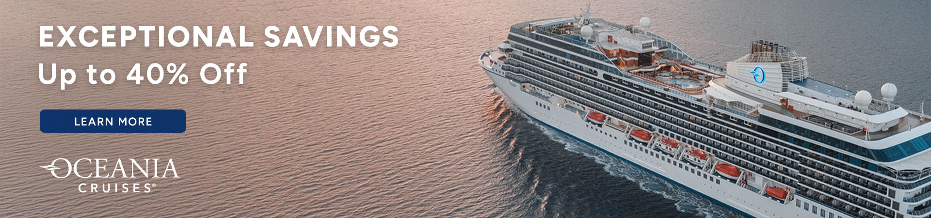 Oceania Cruises - Save up to 40%